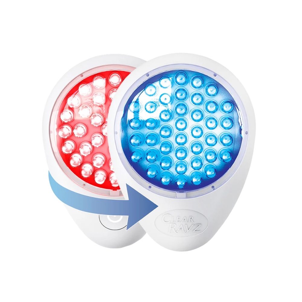 Clear Rayz Red and Blue Light Therapy Device